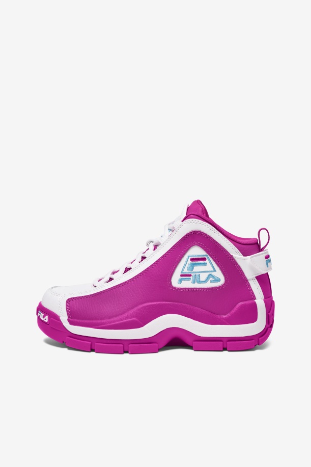 Fila γυναικεία επιχορήγηση λόφος 2 ροζ Glo/white/bluefish