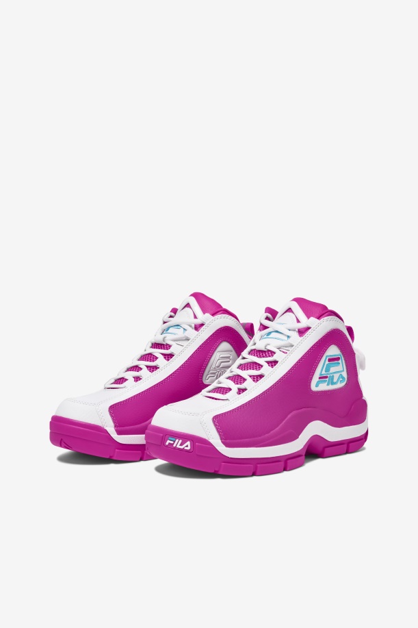 Fila γυναικεία επιχορήγηση λόφος 2 ροζ Glo/white/bluefish