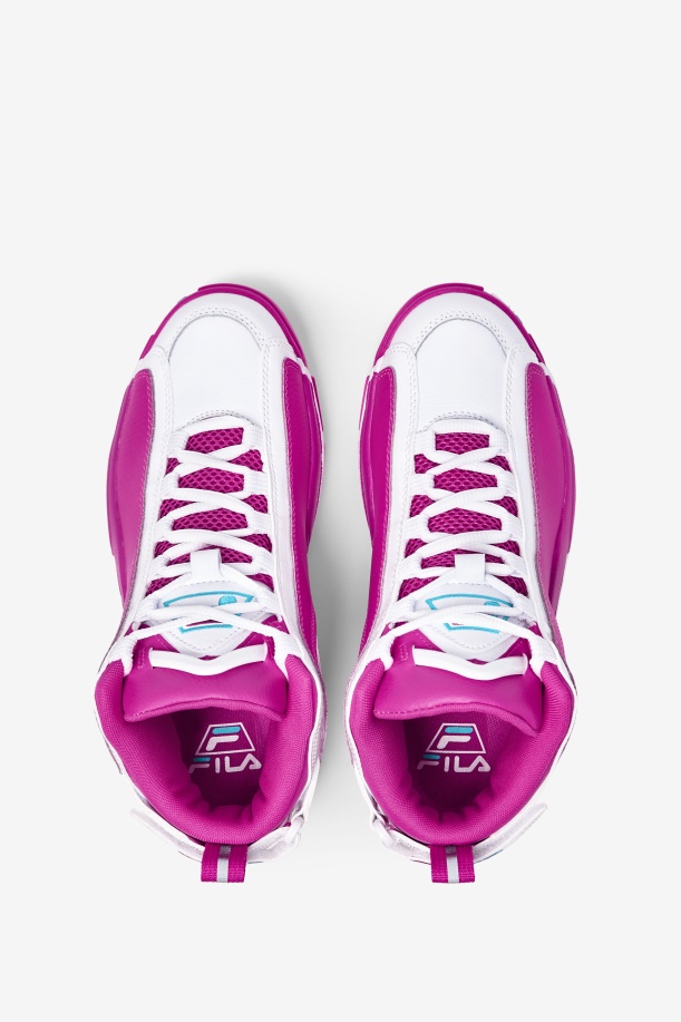 Fila γυναικεία επιχορήγηση λόφος 2 ροζ Glo/white/bluefish
