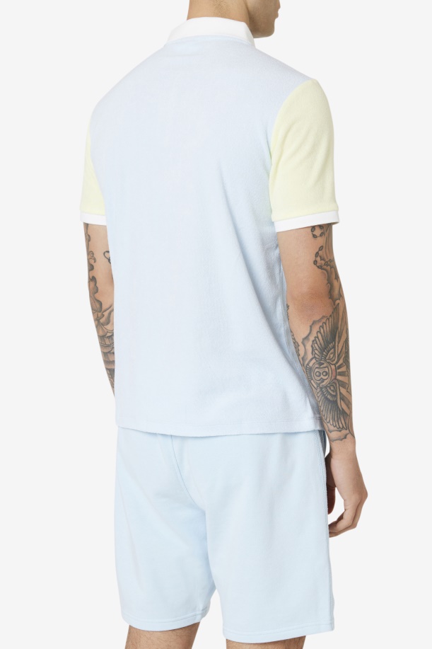 Fila Gramme Polo μπλε/τρυφερό κίτρινο/marshmallow