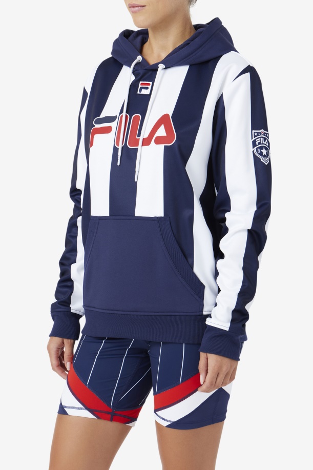 ναυτικό/λευκή Hoodie Kimilah Fila