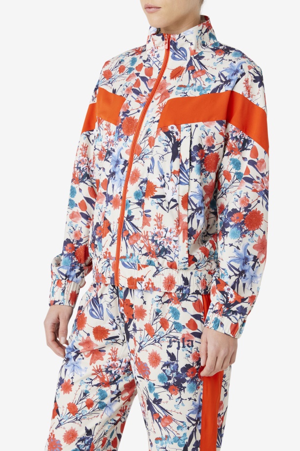 Etha Track Jacket Orange.com Fila