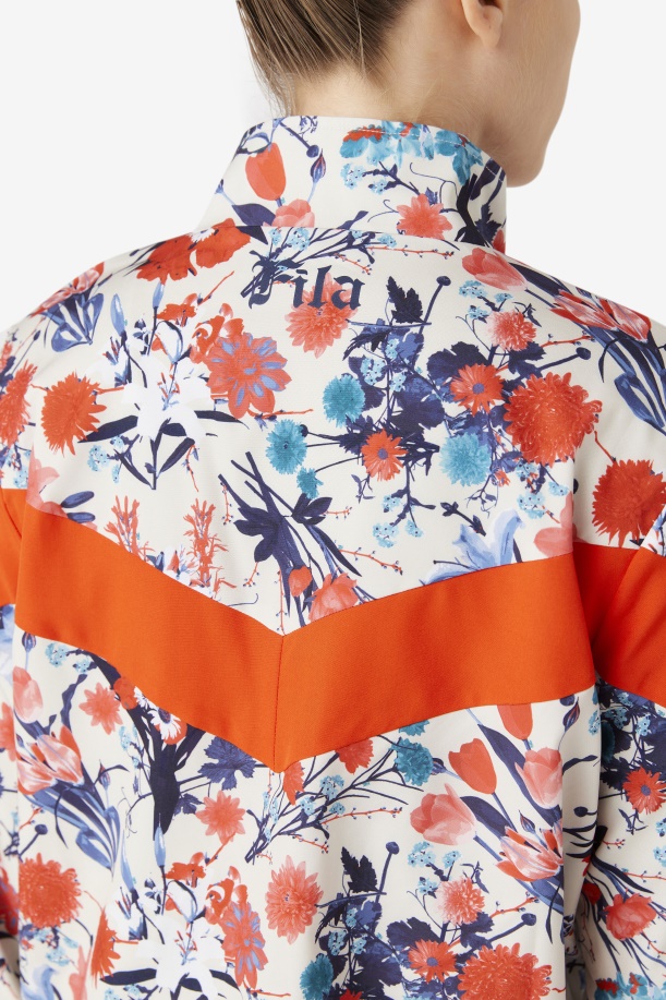 Etha Track Jacket Orange.com Fila