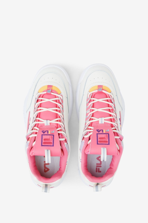 γαρδένια/μπλε/τσιχλόφουσκα Fila γυναικείο Disruptor 2 Premium