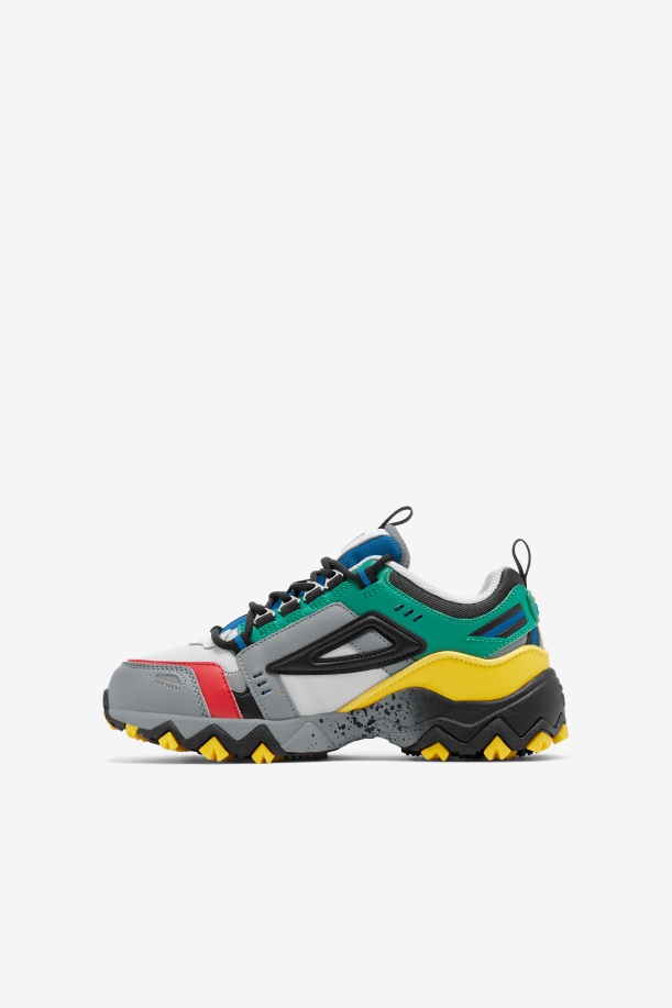 Fila Big Kids\' Oakmont Tr παγετώνας γκρι/μνημείο/μαύρο