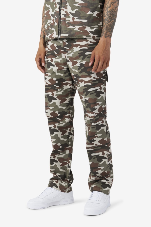 Παντελόνι Cargo 2pac Fila Camo Print