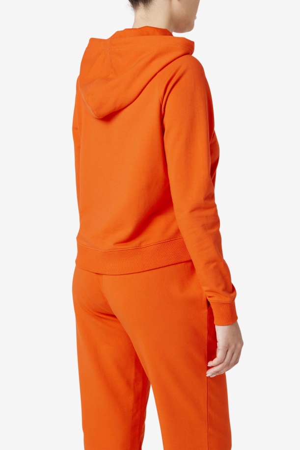 Fila Valeria Hoodie Orange.com