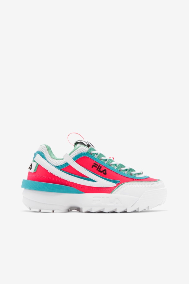 γυναικείο Disruptor 2 Exp Fila λευκό/diva ροζ/μπλε