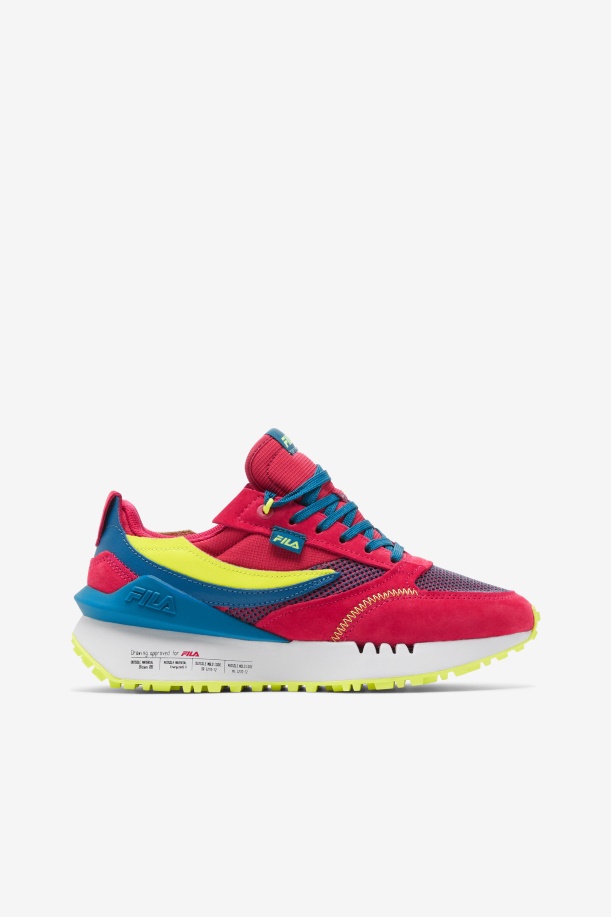 Fila Diva Pink/mykonos Blue/yellow γυναικεία Renno N-generation