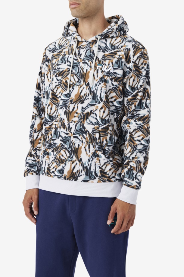 λιμάνι Mist Print Dinn Hoodie Fila