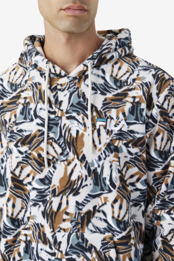 λιμάνι Mist Print Dinn Hoodie Fila