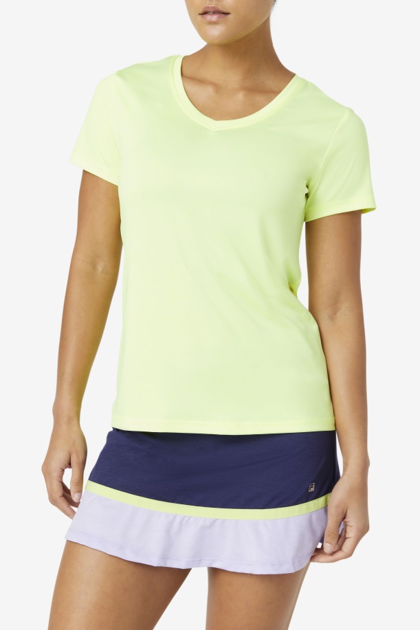 Fila Yellowheather Pickleball μεταξένιο λαιμόκοψη