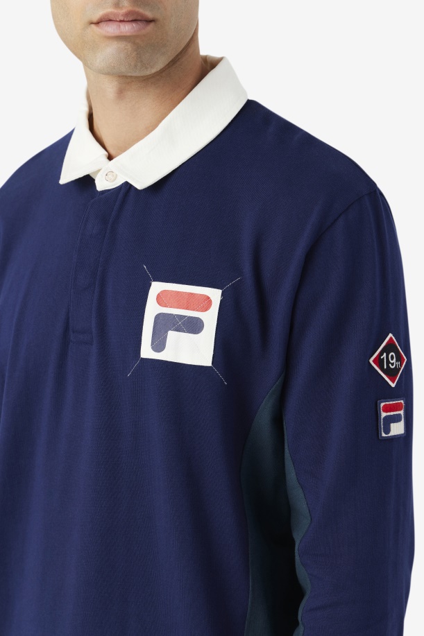Filmore Rugby Navy/teal/gret Fila
