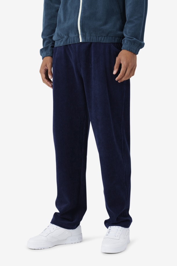 Pryor βελουτέ παντελόνι Navy Fila