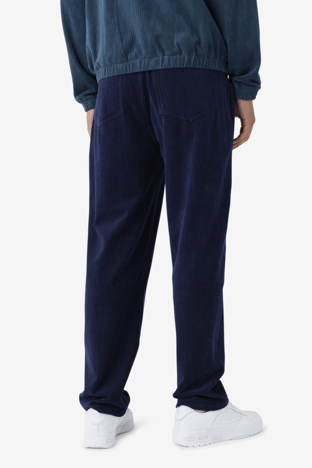 Pryor βελουτέ παντελόνι Navy Fila