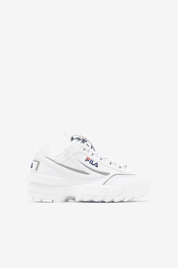 Fila Little Kids' Disruptor 2 Exp λευκό/ναυτικό/κόκκινο