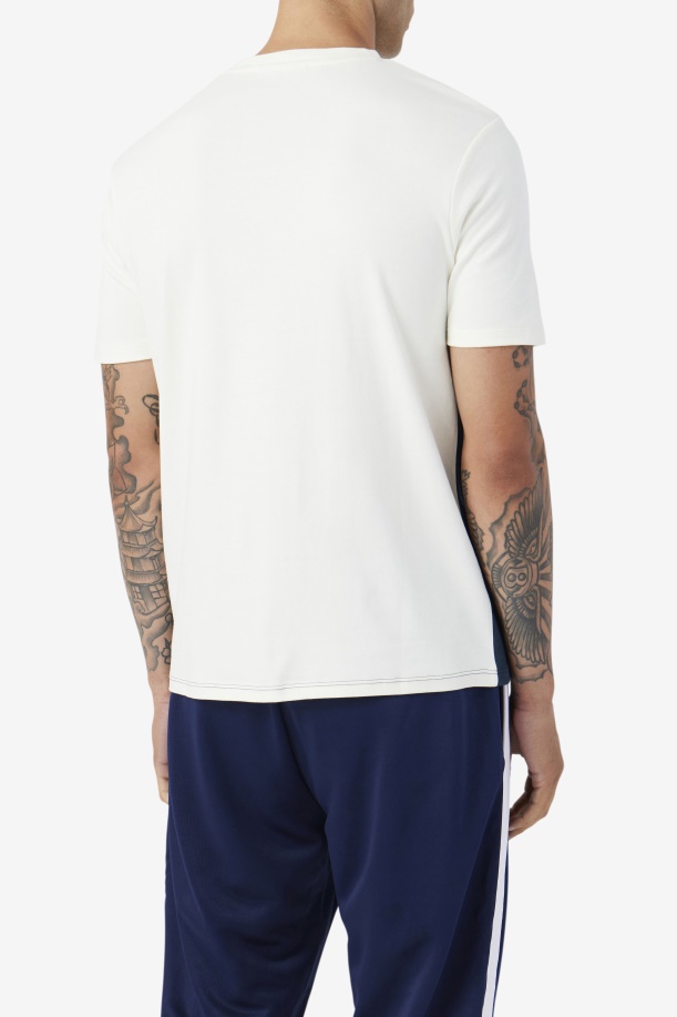 Fila Leary Crew Teal/καφέ πέτρα/πορτοκαλί