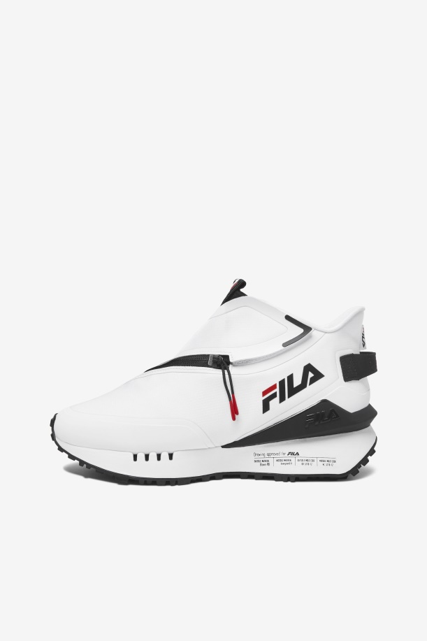 γυναικείο Space Runner λευκό/μαύρο/κόκκινο Fila