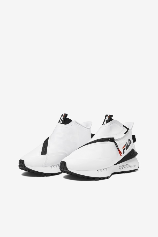γυναικείο Space Runner λευκό/μαύρο/κόκκινο Fila