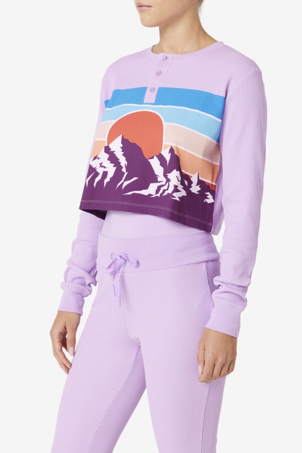 Croc/pbeet Fila Liza Thermal Henley