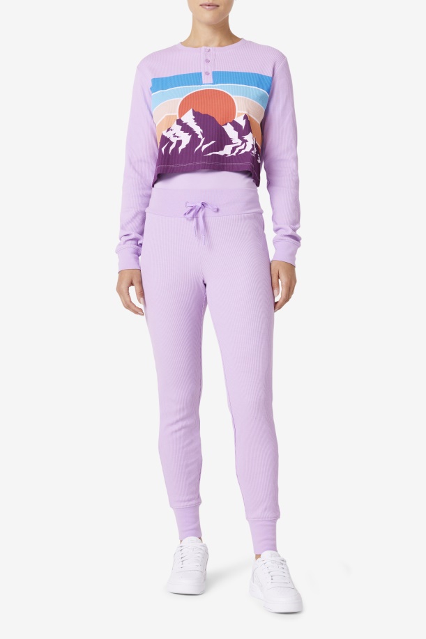 Croc/pbeet Fila Liza Thermal Henley