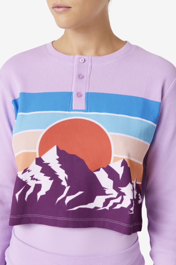Croc/pbeet Fila Liza Thermal Henley