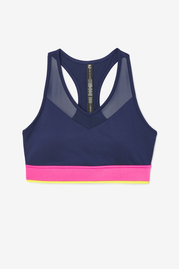 μπλούζα σουτιέν Fila Navy Uplift Racerback