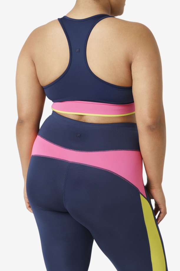 μπλούζα σουτιέν Fila Navy Uplift Racerback