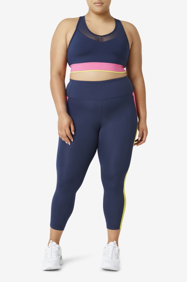 μπλούζα σουτιέν Fila Navy Uplift Racerback