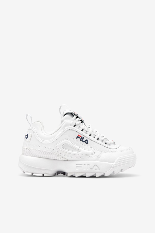 γυναικείο Disruptor 2 Premium Fila λευκό/navy/κόκκινο