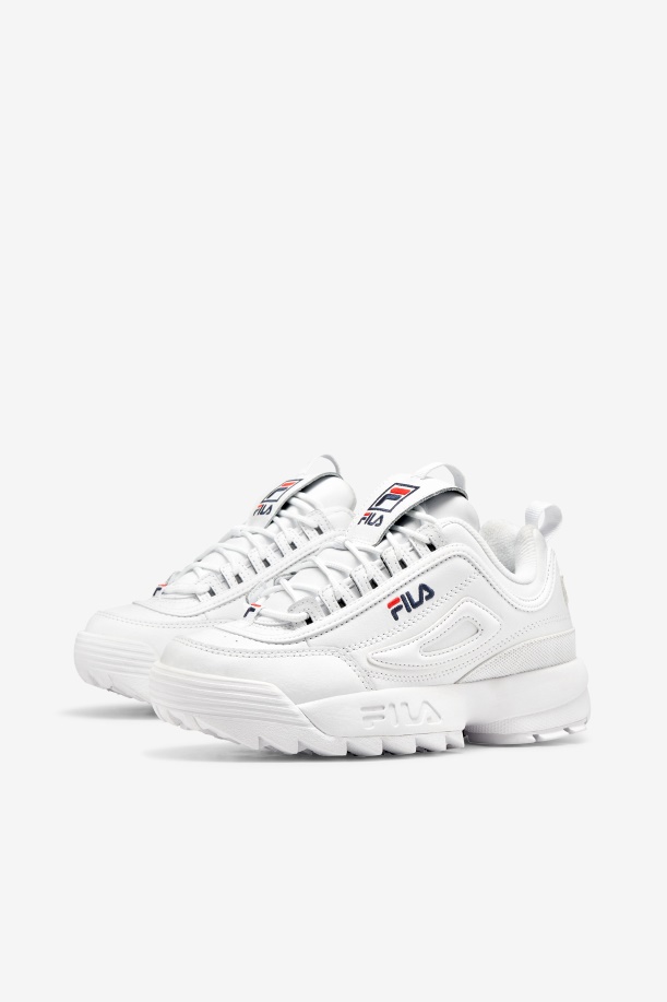 γυναικείο Disruptor 2 Premium Fila λευκό/navy/κόκκινο