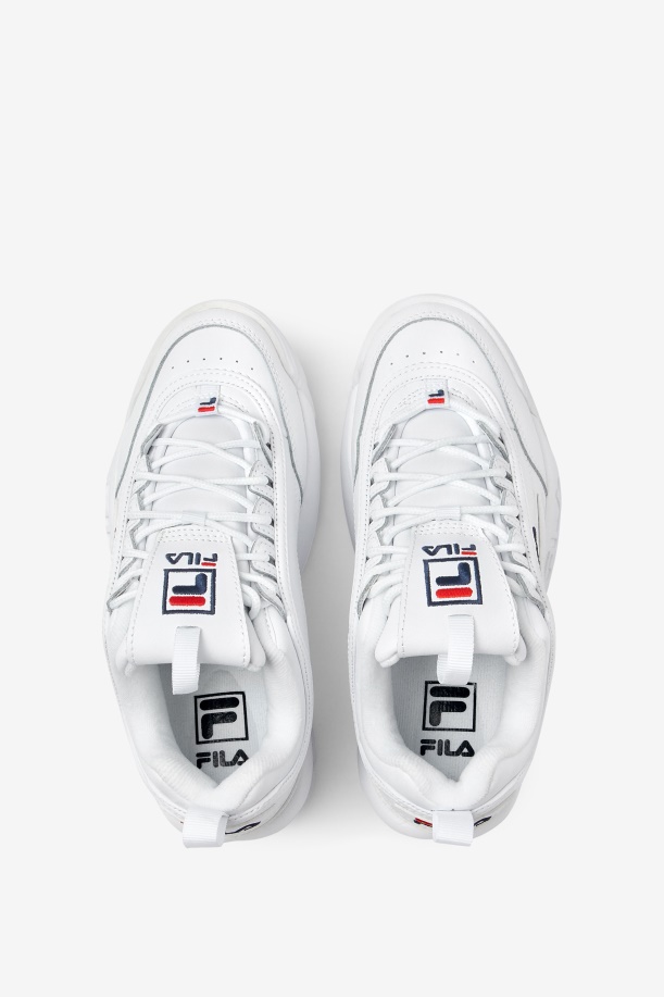 γυναικείο Disruptor 2 Premium Fila λευκό/navy/κόκκινο