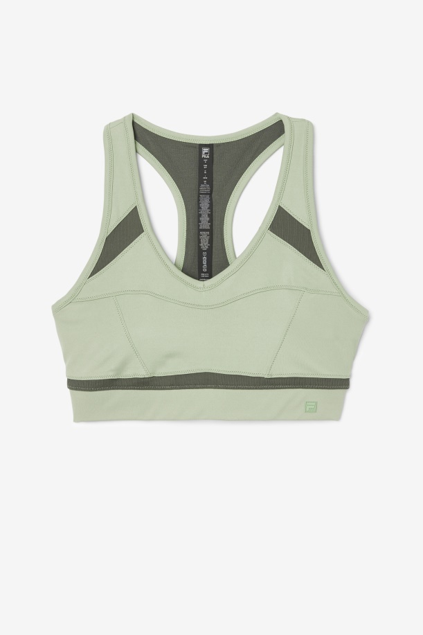 Fila Uplift Racerback αθλητικό σουτιέν βασιλικός/θυμάρι