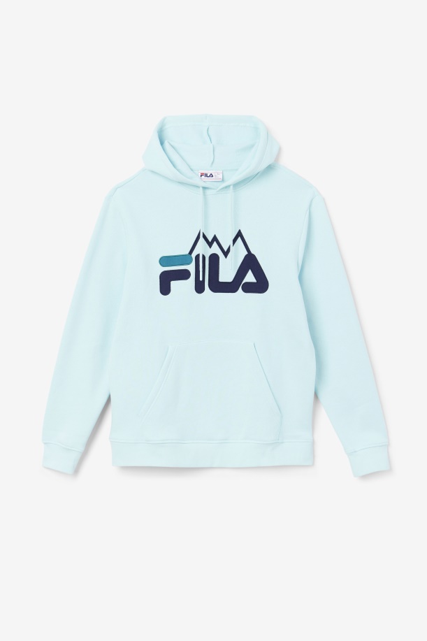 Fila Iced Aqua/navy/deep Lake Nan Hoodie