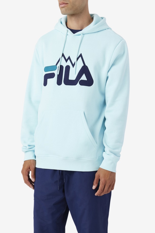 Fila Iced Aqua/navy/deep Lake Nan Hoodie