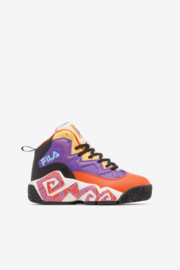 Fila Little Kids' Mb πορτοκαλί/μοβ/κόκκινο πορτοκαλί