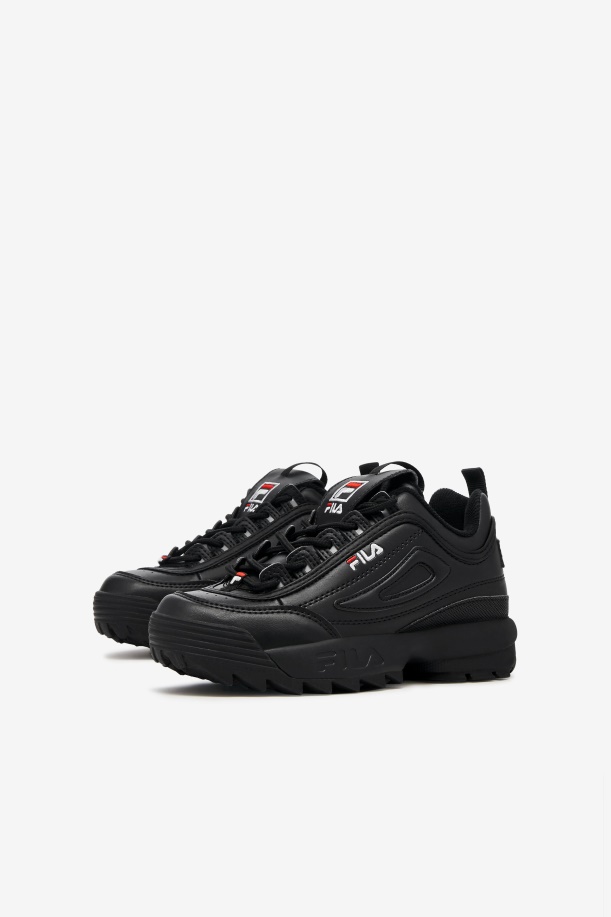 Fila Little Kids\' Disruptor 2 μαύρο/άσπρο