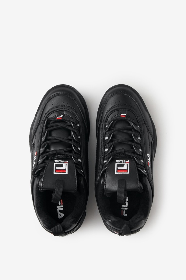 Fila Little Kids\' Disruptor 2 μαύρο/άσπρο