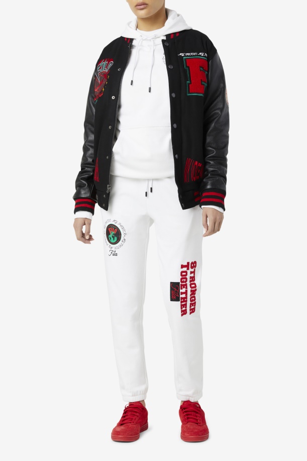 Fila Raddix Varsity σακάκι μαύρο/κόκκινο/πράσινο