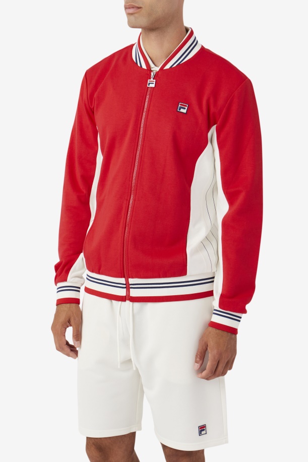 εβδομήντα σακάκι κόκκινο/gardenia/navy Fila