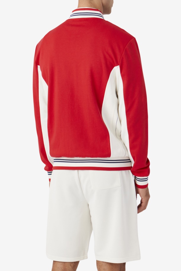 εβδομήντα σακάκι κόκκινο/gardenia/navy Fila