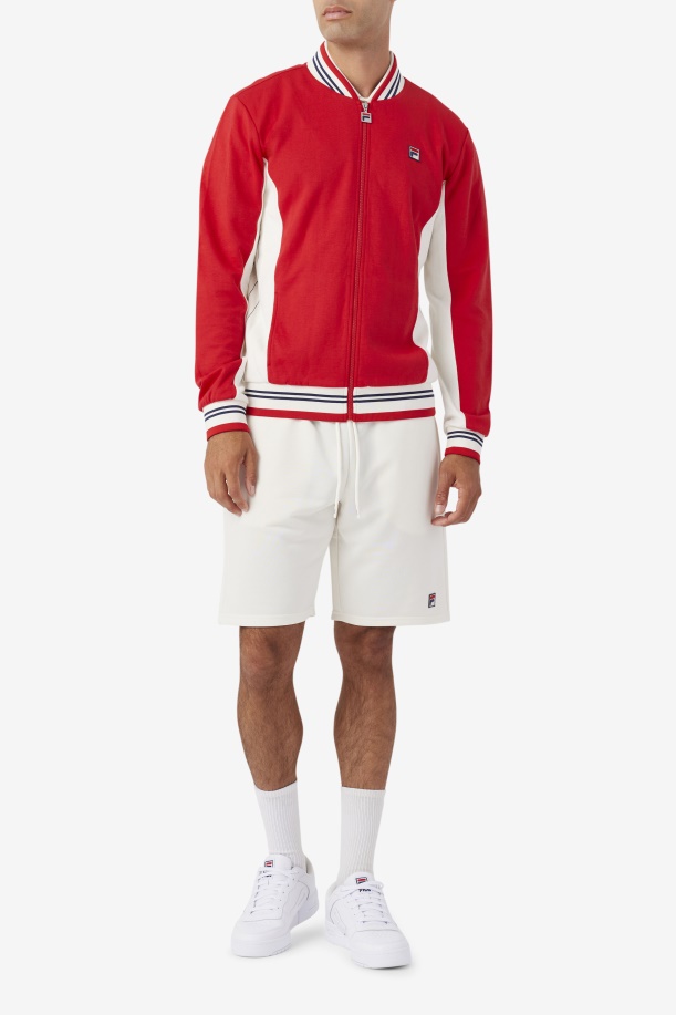 εβδομήντα σακάκι κόκκινο/gardenia/navy Fila