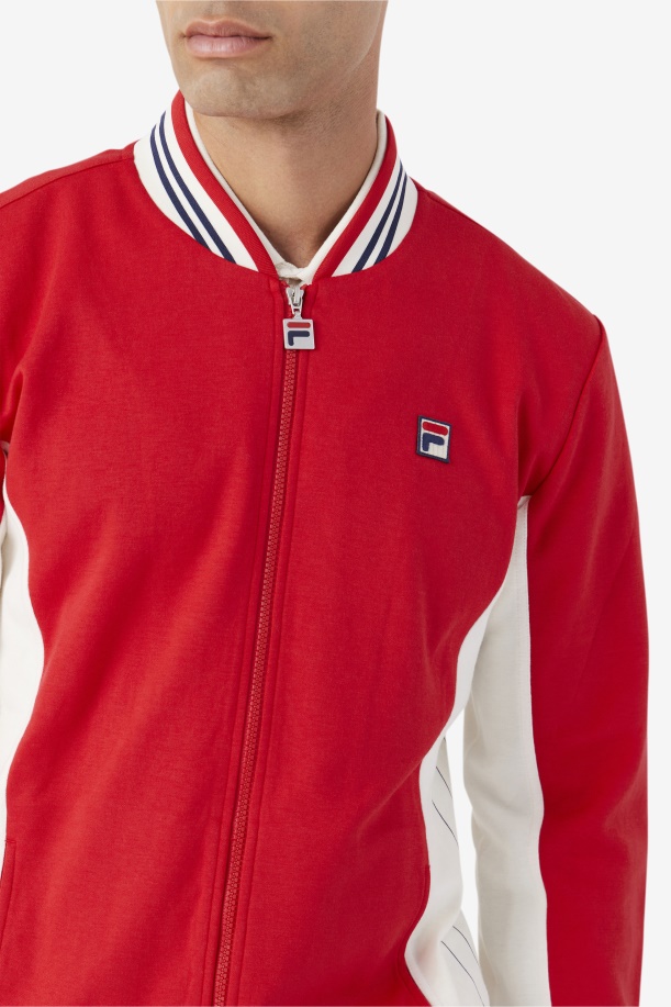 εβδομήντα σακάκι κόκκινο/gardenia/navy Fila