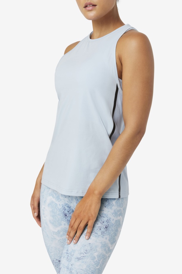 Fi-lux Loose Top Tank μπλε ομίχλη/μαύρο Fila
