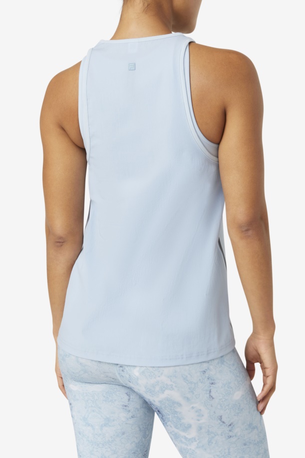 Fi-lux Loose Top Tank μπλε ομίχλη/μαύρο Fila