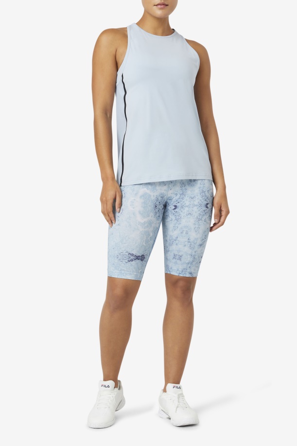 Fi-lux Loose Top Tank μπλε ομίχλη/μαύρο Fila