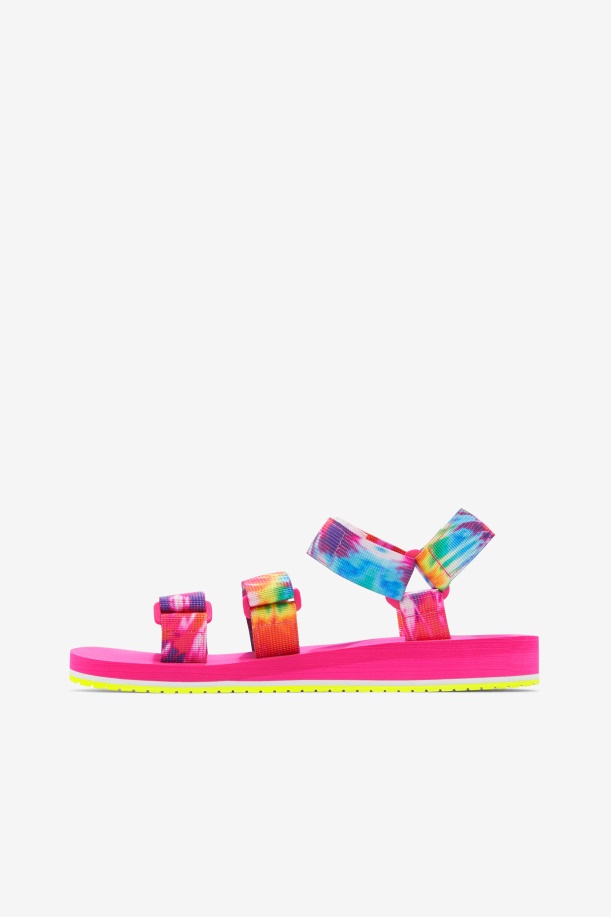 Fila Mutli/λευκό/ροζ Glo γυναικείο Drifter Ts Tie βαφή