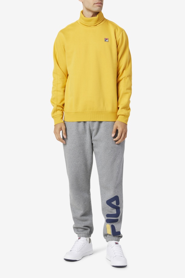 Fila Noah Fleece ζιβάγκο χρυσή λάμψη