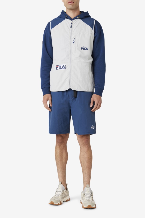 Fila Senuri περπάτημα σύντομο Navy/κίτρινο/bayou