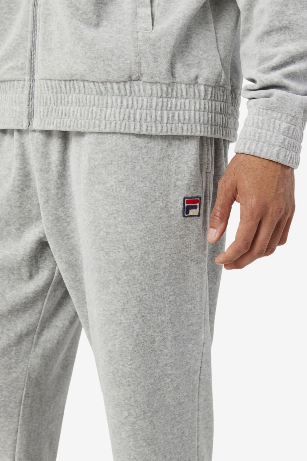 Ερείκη γκρι O-fit βελούδινο παντελόνι Fila